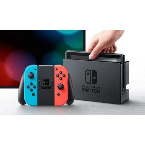 Nintendo Switch - 32GB Console with Neon Red and Blue Joy-Con! - USED. FAST Shipping