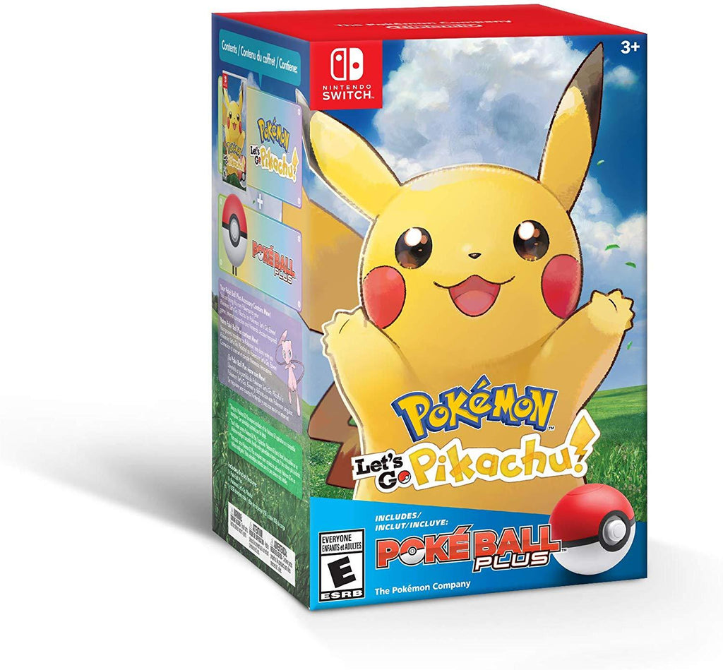 Pokémon: Let’s Go, Pikachu! + Poké Ball Plus Pack