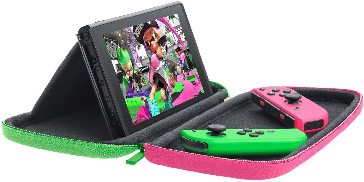 Nintendo Switch Hardware with Splatoon 2 + Neon Green/Neon Pink Joy-Cons (Nintendo Switch) USED