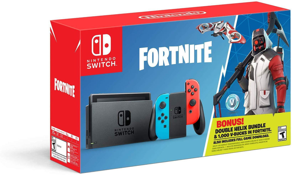 Nintendo Switch: Fortnite - Double Helix Console Bundle - Switch - USED
