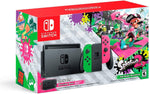 Nintendo Switch Hardware with Splatoon 2 + Neon Green/Neon Pink Joy-Cons (Nintendo Switch) USED