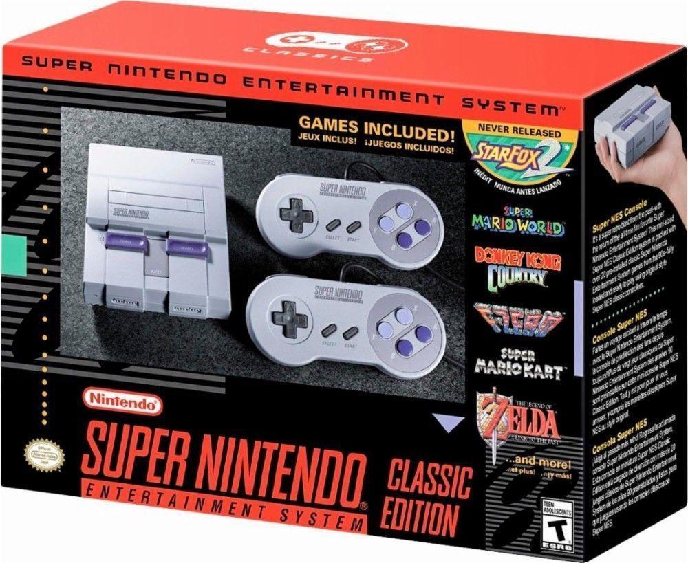 SNES Classic Mini Edition - Super Nintendo Entertainment System - USED