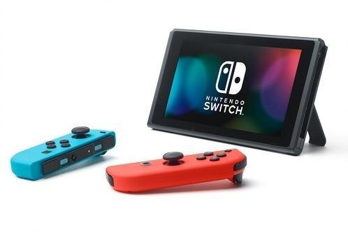 Nintendo Switch - 32GB Console with Neon Red and Blue Joy-Con! - USED. FAST Shipping