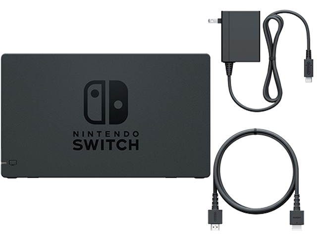 Nintendo Switch Dock Set Charger AC Adapter HDMI Genuine Official - USED